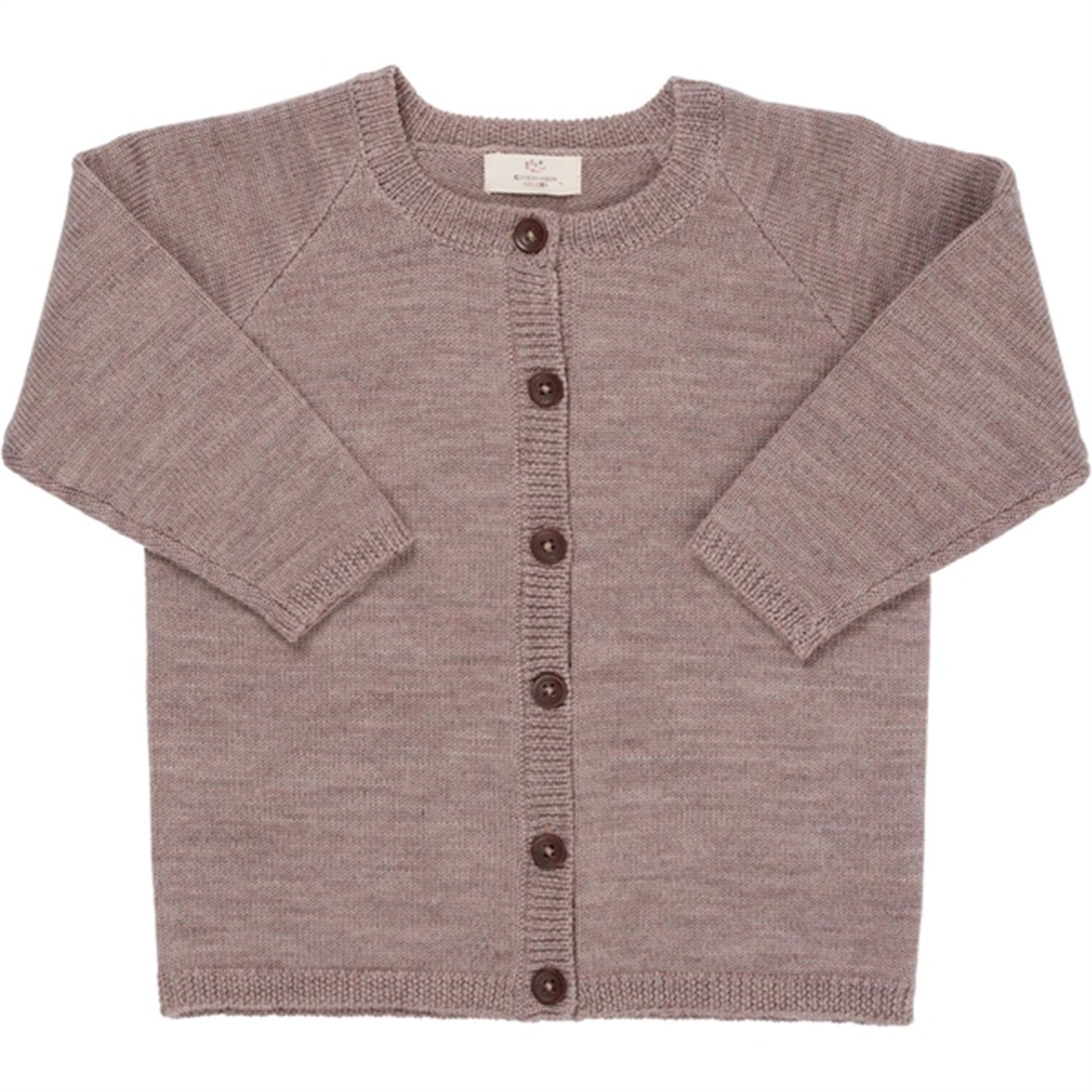 Copenhagen Colors Natural Melange Merino Knitted Cardigan