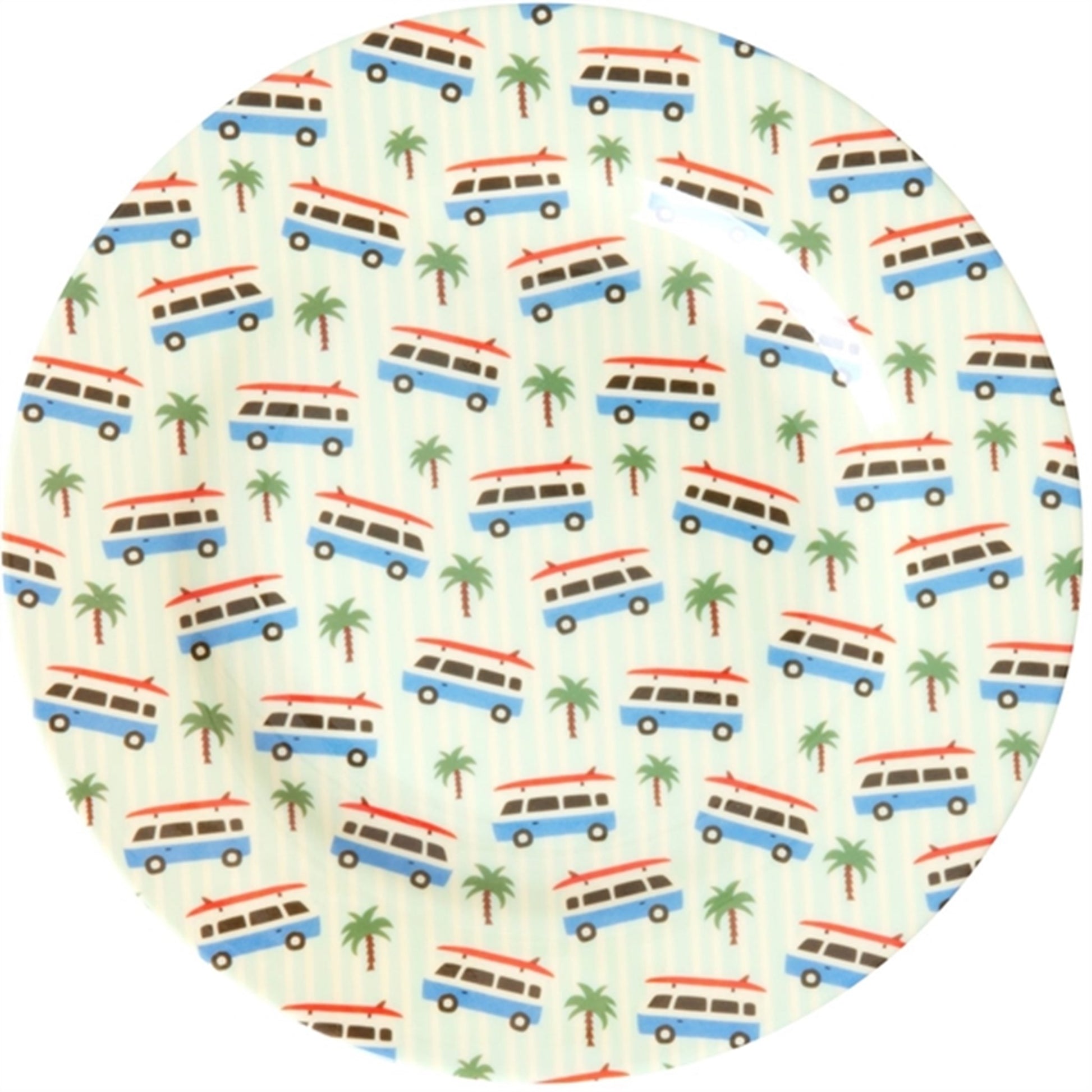 RICE Cars Melamine Side Plate