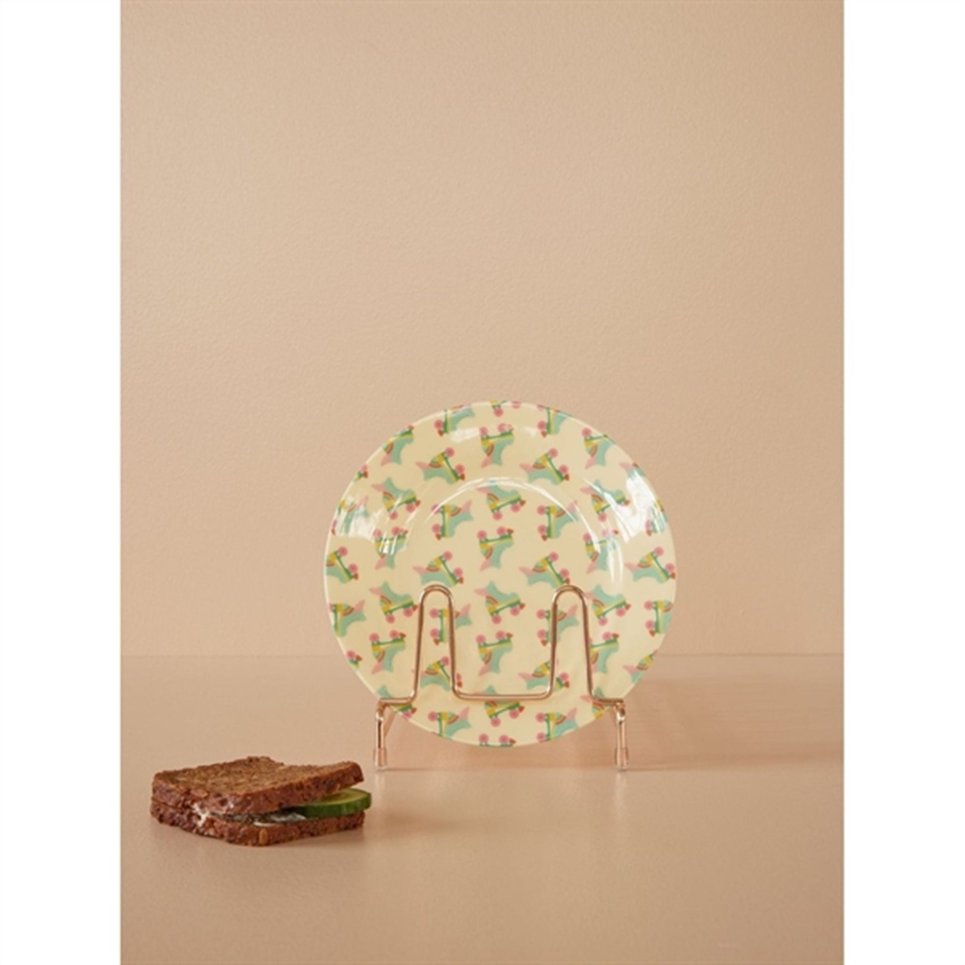 RICE Roller Skate Melamine Side Plate