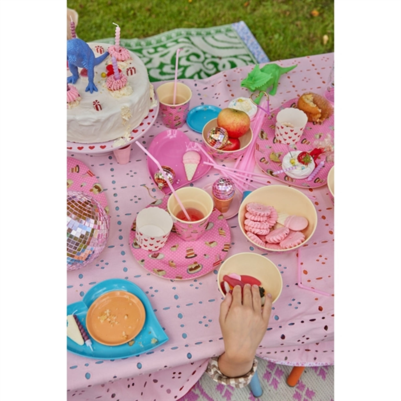 RICE Sweet Cake Print Melamine Side Plate