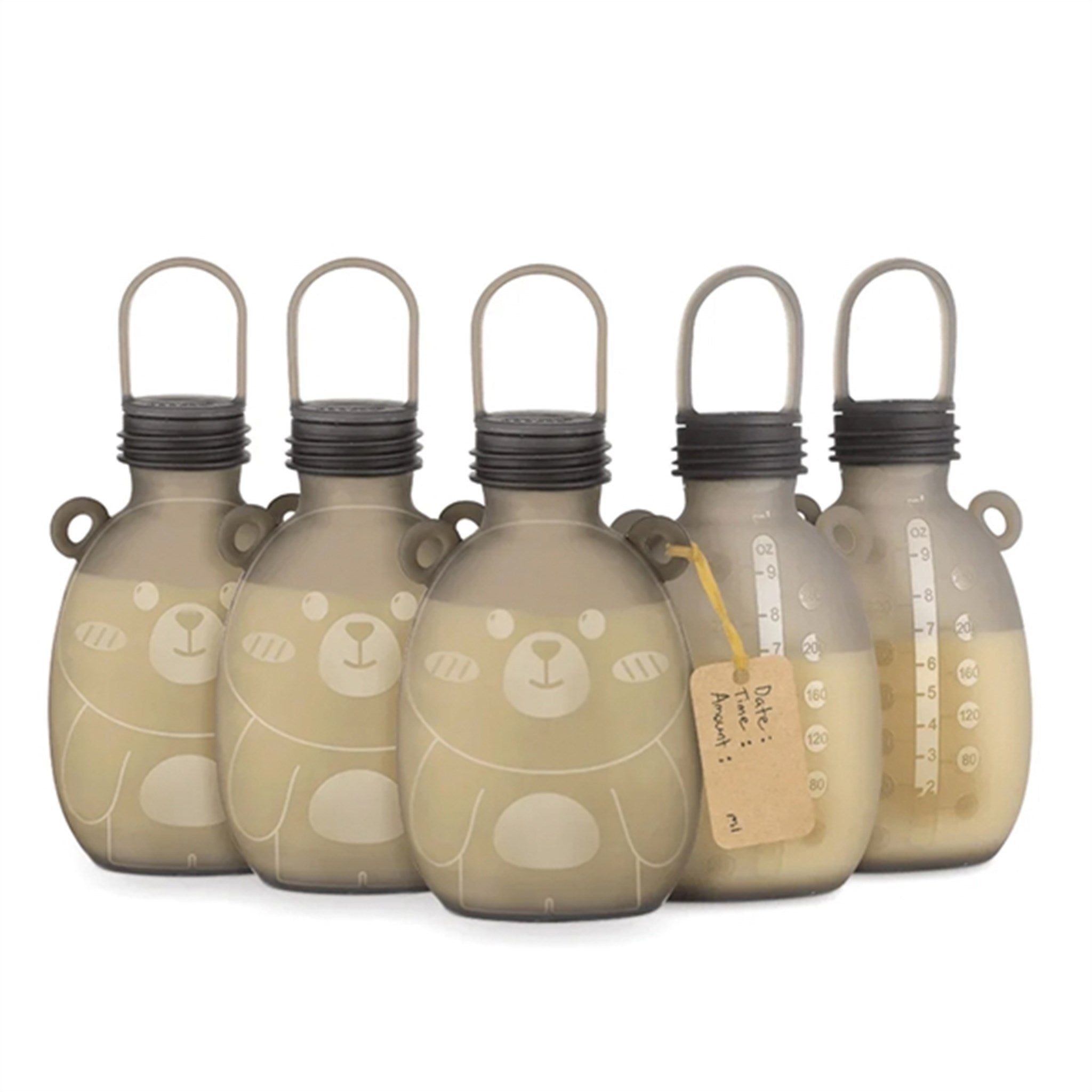 Aio Baby Haakaa Silicone Breast Milk Bags 260 Ml - 5Stk