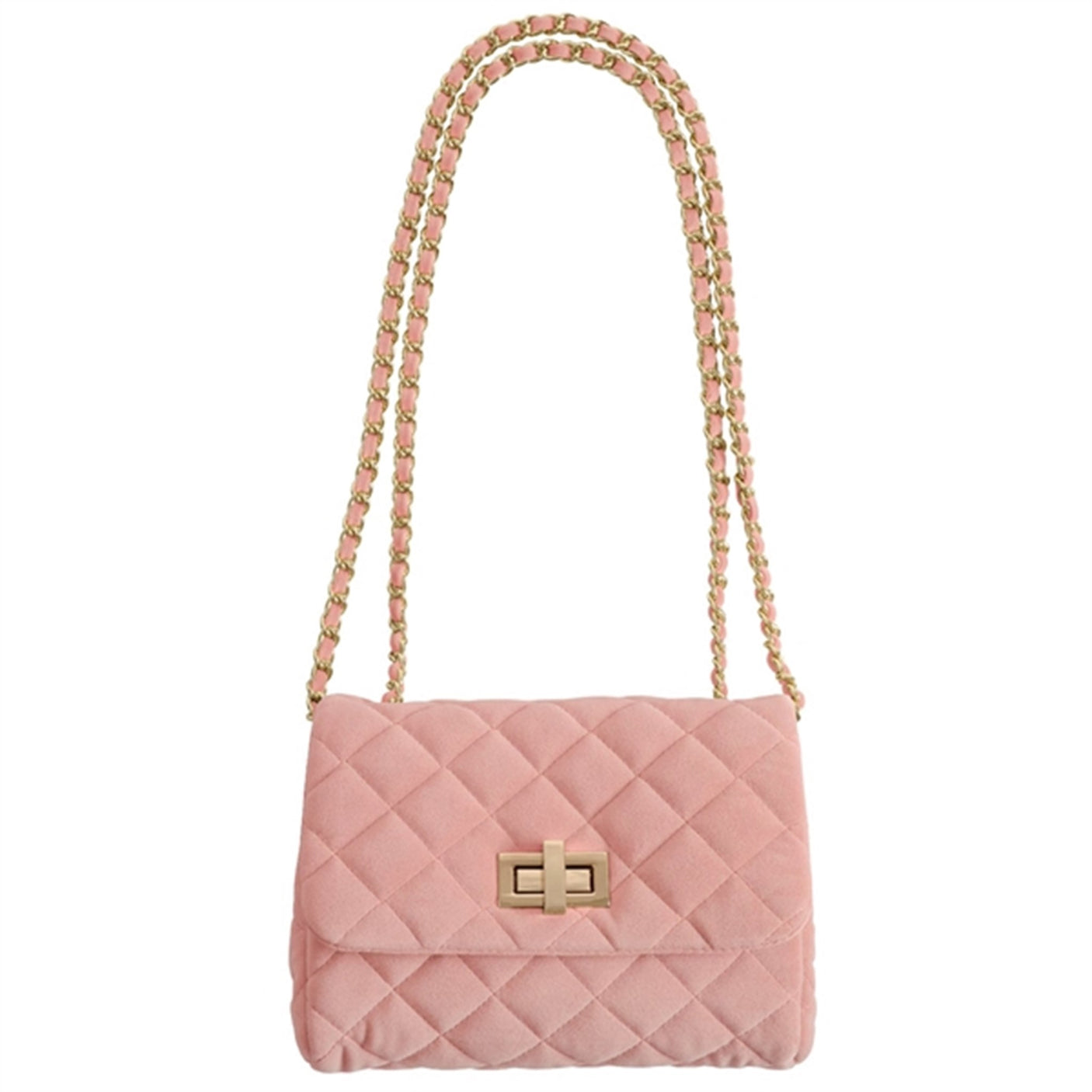 Milledeux Medium Velvet Bag Antique Mauve