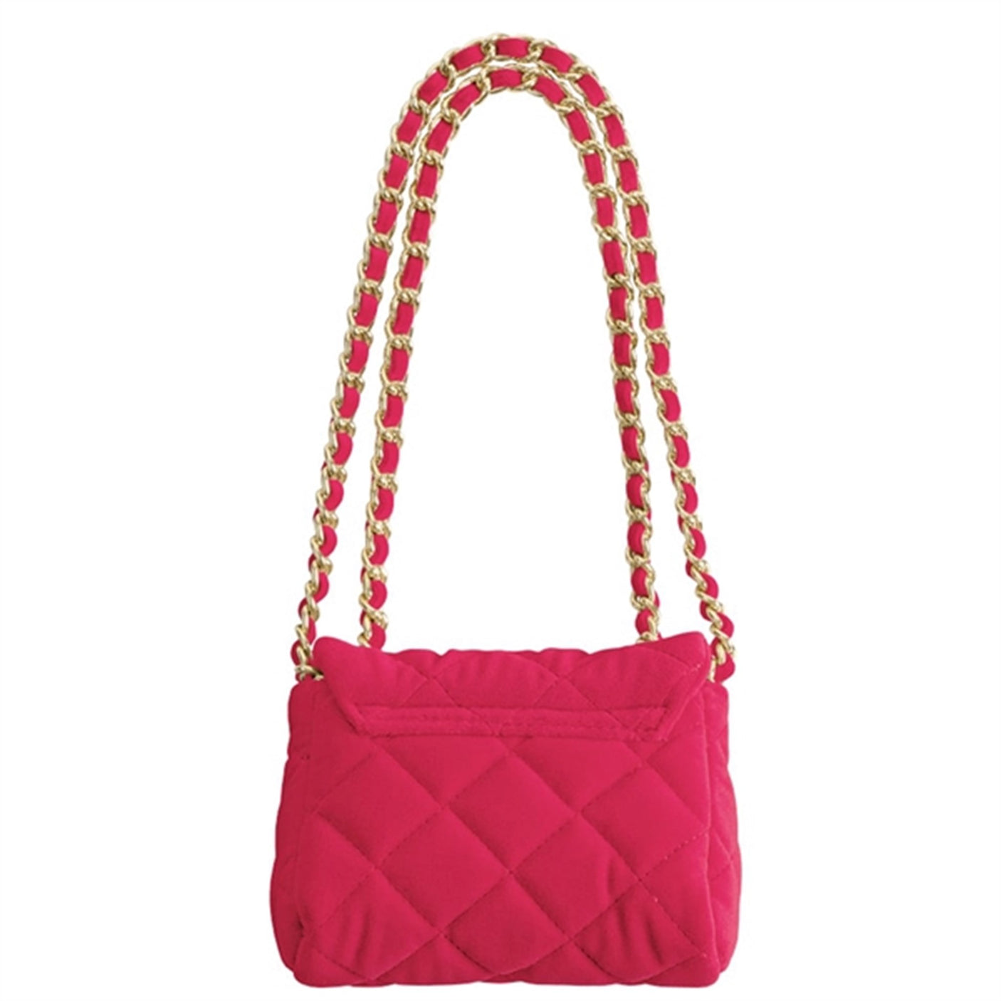Milledeux Small Velvet Bag Azalea Pink