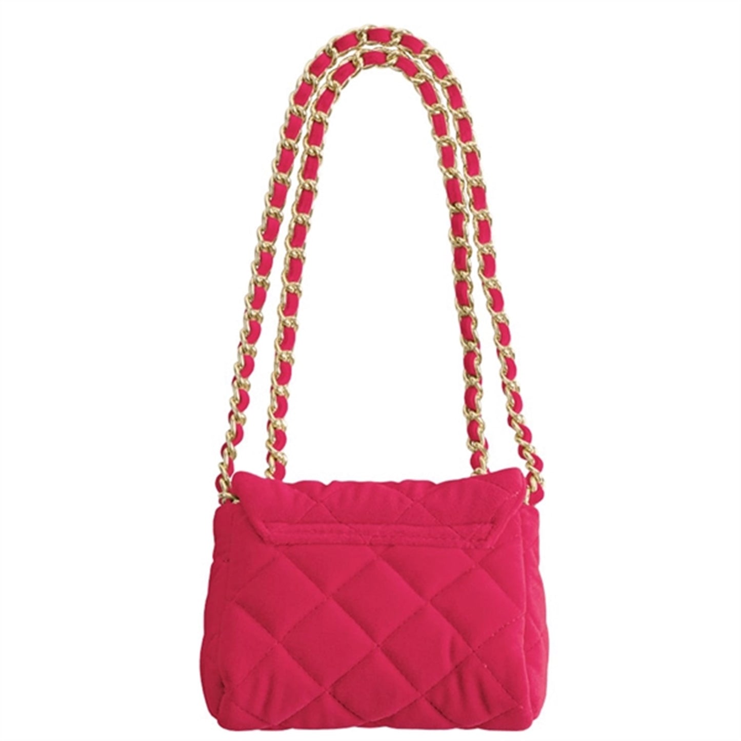 Milledeux Small Velvet Bag Azalea Pink