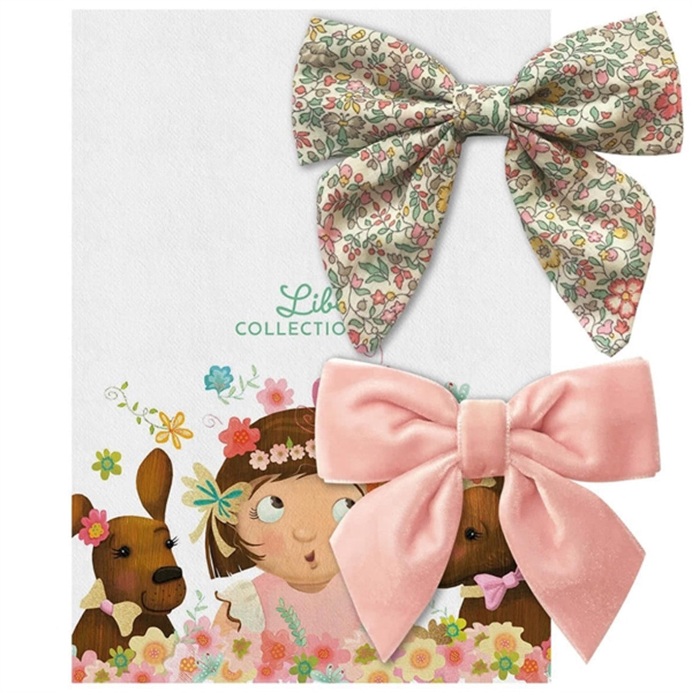 Milledeux Giftbox Liberty Hairclips 2 pieces