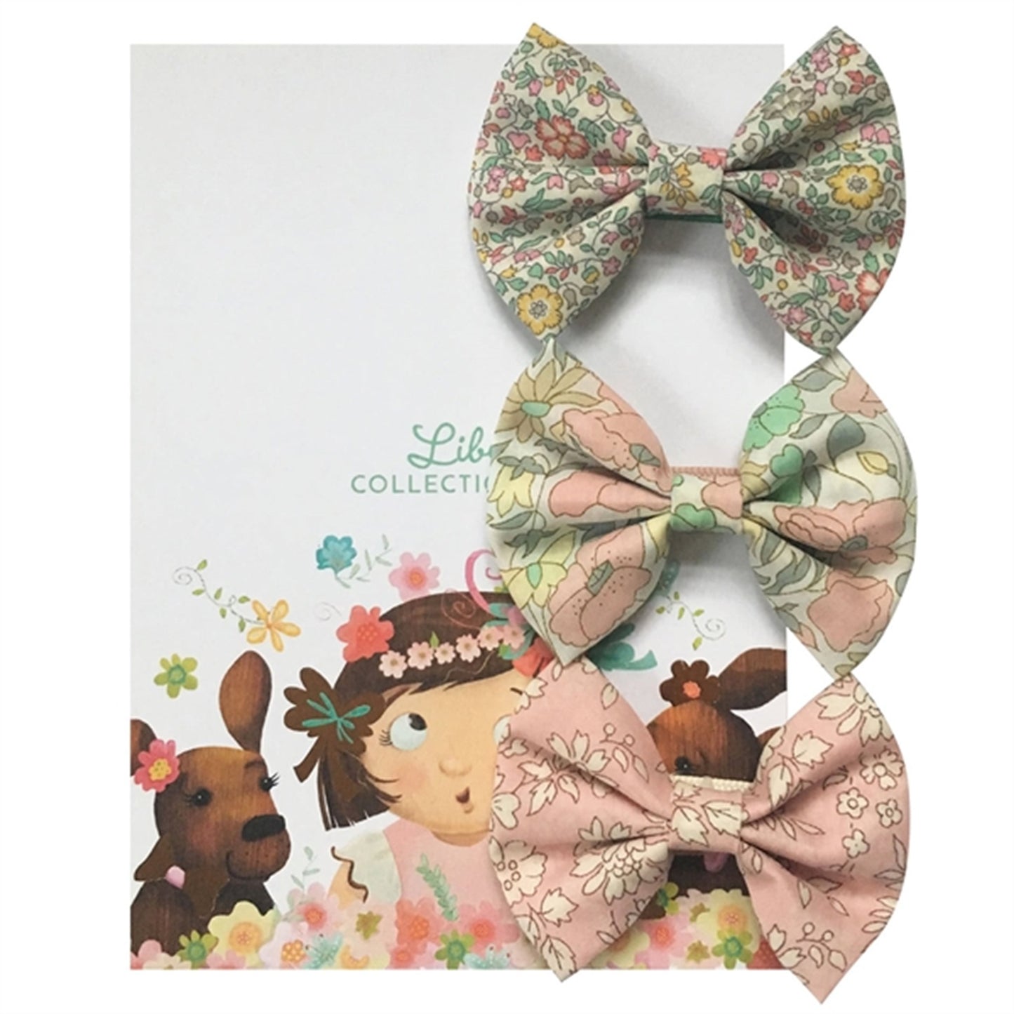 Milledeux Giftbox Liberty Hairclips 3 pieces