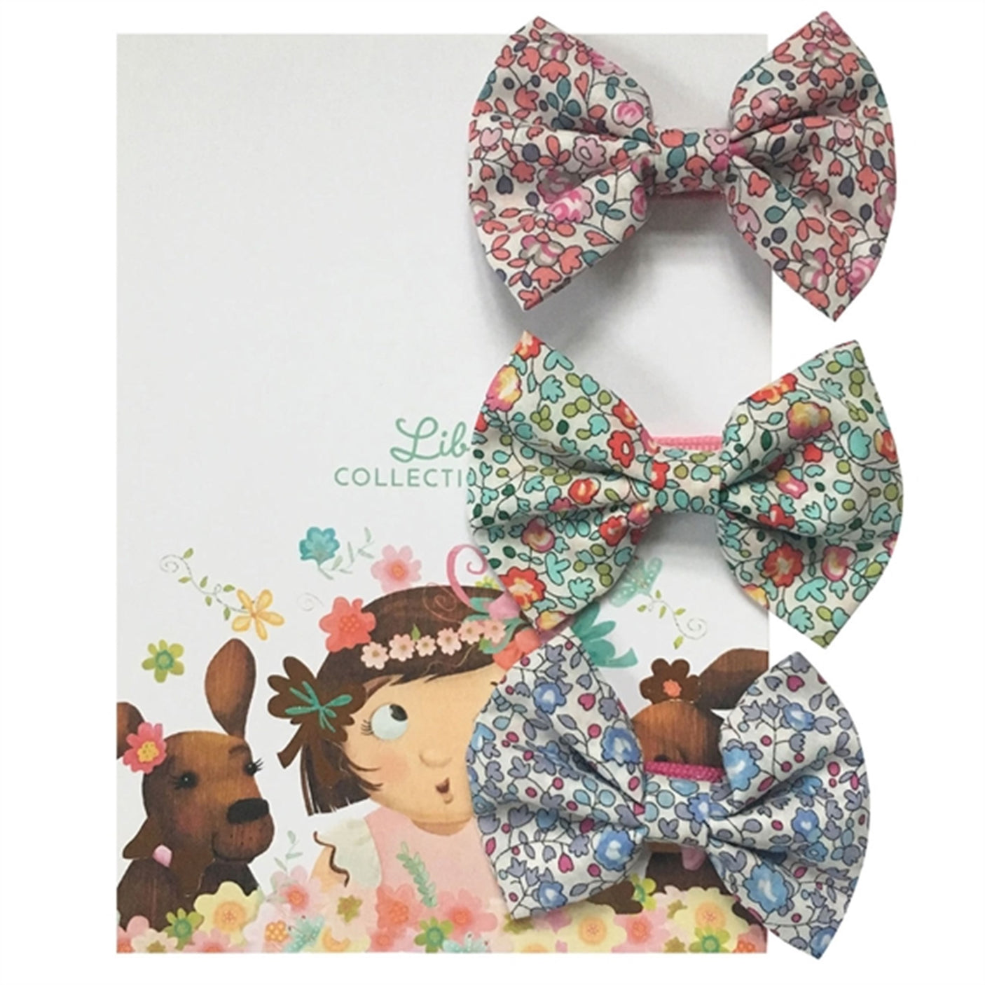 Milledeux Giftbox Liberty Hairclips 3 pieces