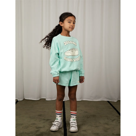 Mini Rodini Green Jogging Sp Sweatshorts