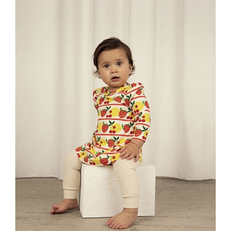 Mini Rodini Fruits Aop Ls Dress Multi