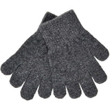 Mikk-Line Magic Gloves 3-Pack Black Antrazite Black
