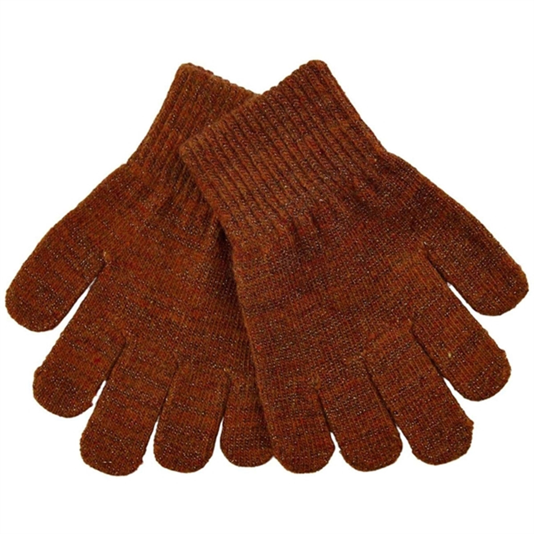 Mikk-Line Magic Gloves m/Lurex 3-Pack Decadent Chocolate Ginger Bread Java 2