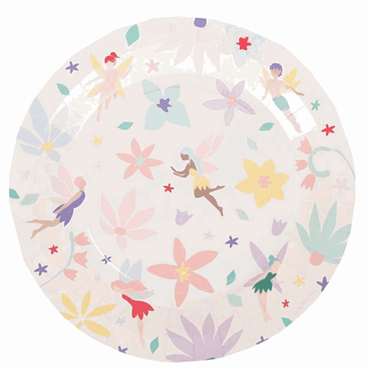 My Little Day Fairies Plates 8 Pcs