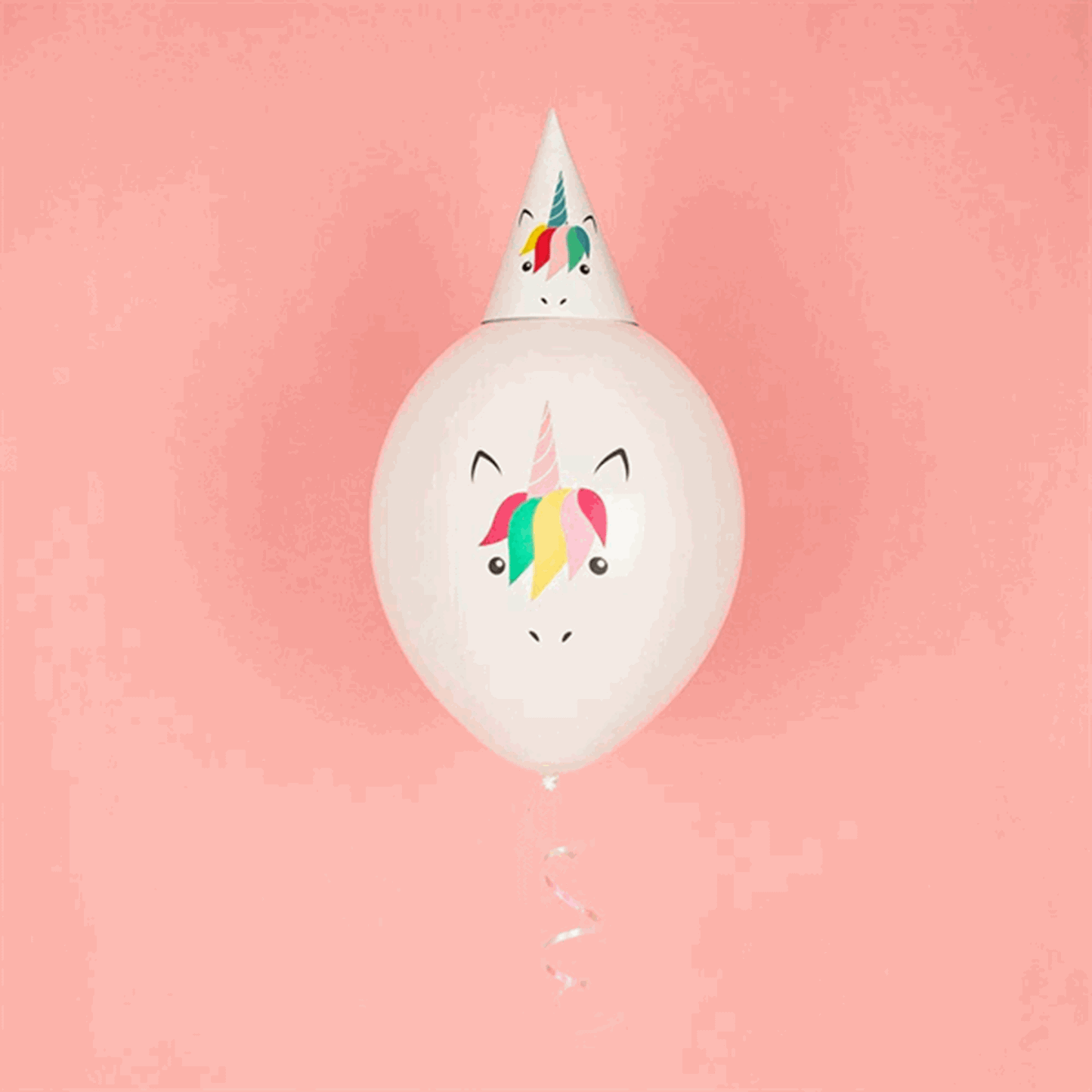 My Little Day Unicorn Party Hats 8 pcs