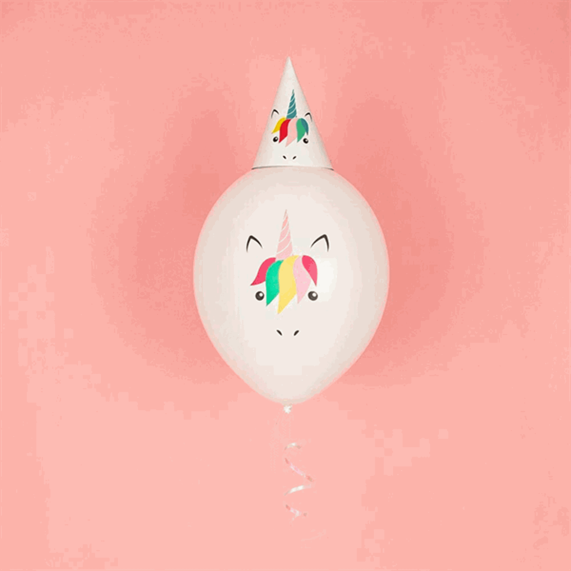 My Little Day Unicorn Party Hats 8 pcs