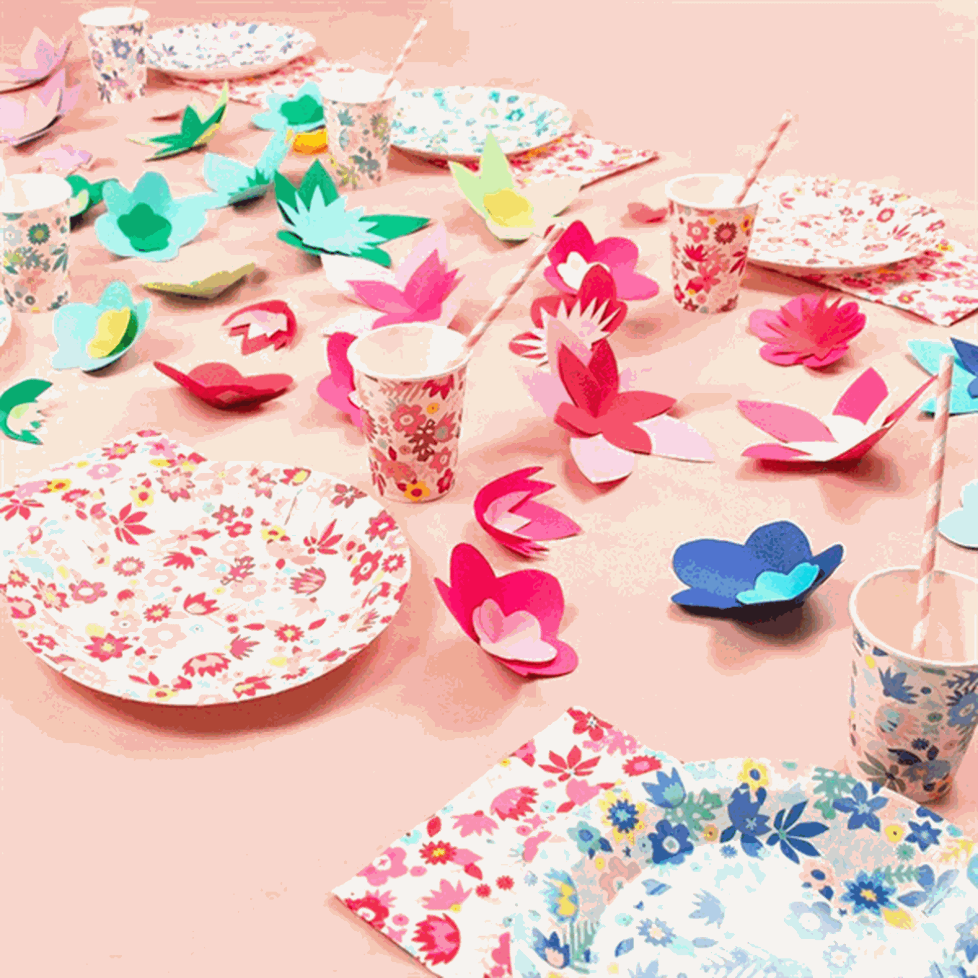 My Little Day Flowers Cups 8 Pcs