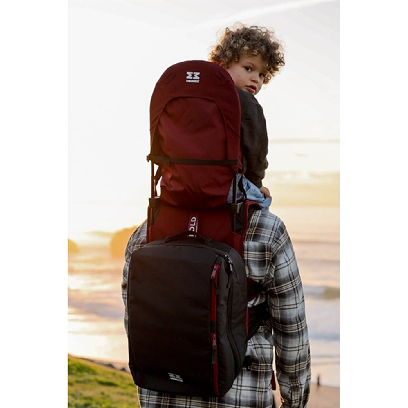 MiniMeis Everyday Carrier Burgundy