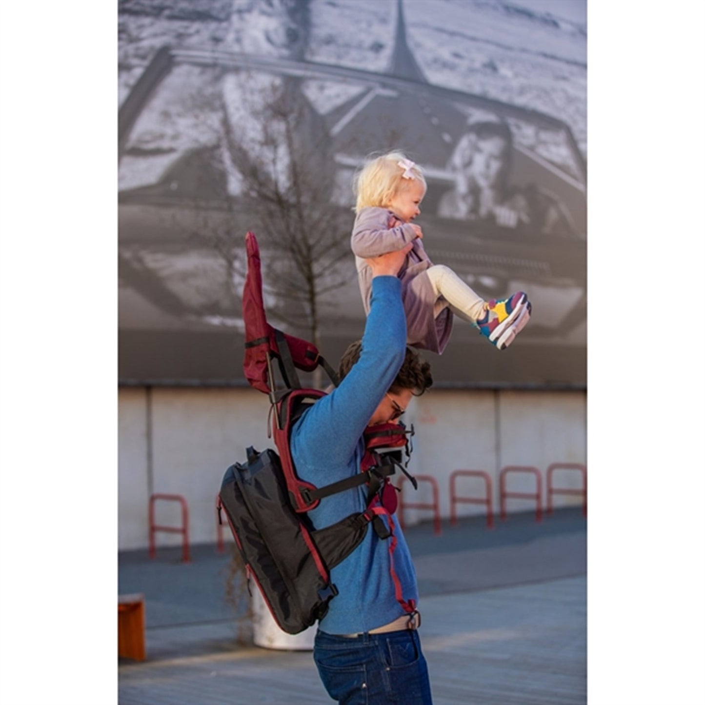 MiniMeis Everyday Carrier Burgundy