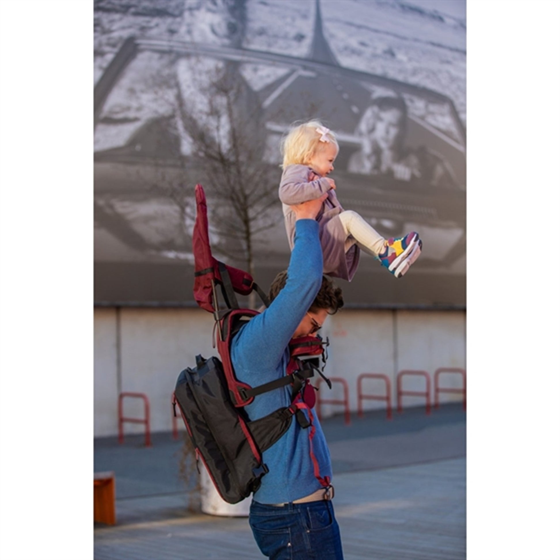 MiniMeis Everyday Carrier Burgundy