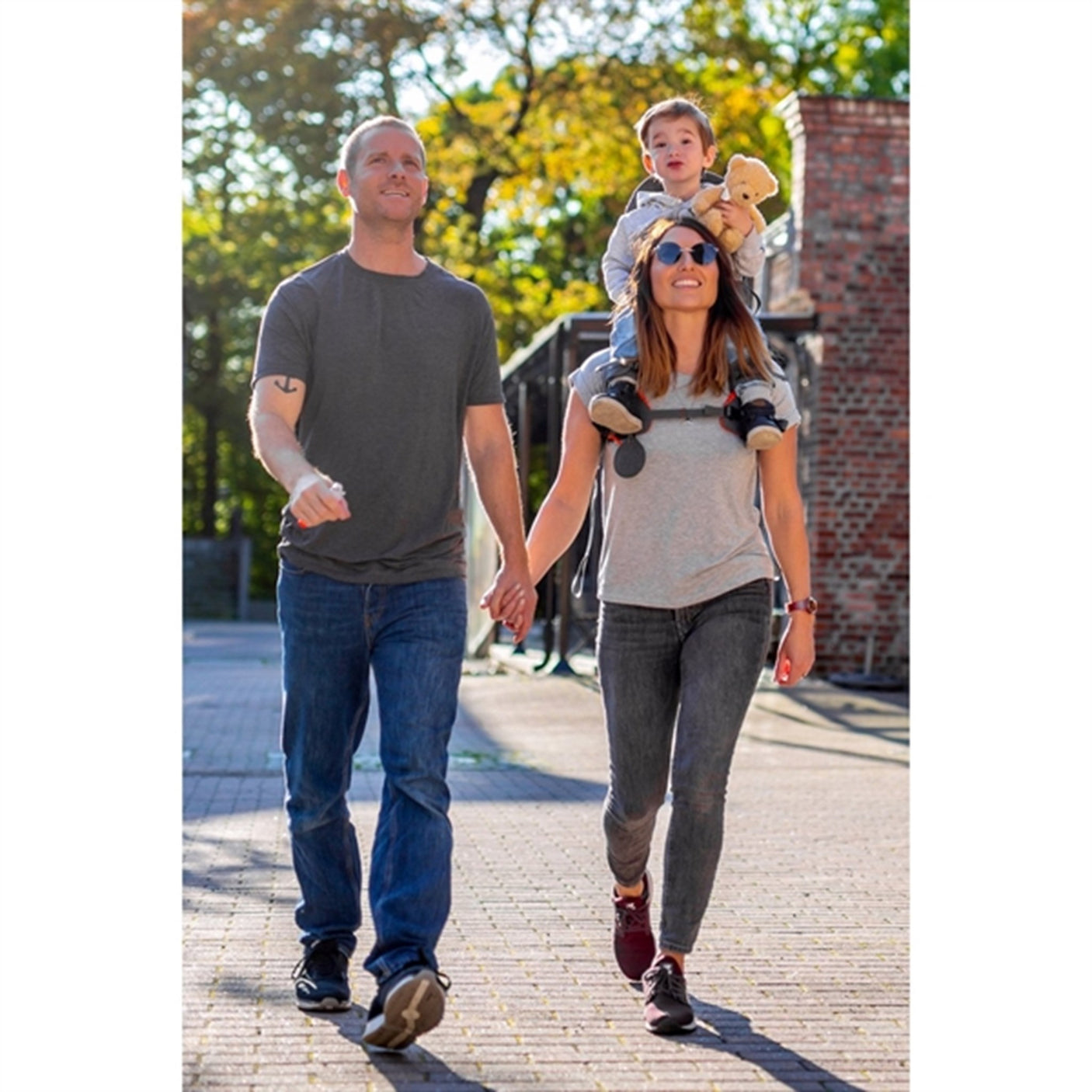 MiniMeis Everyday Carrier Grey Orange