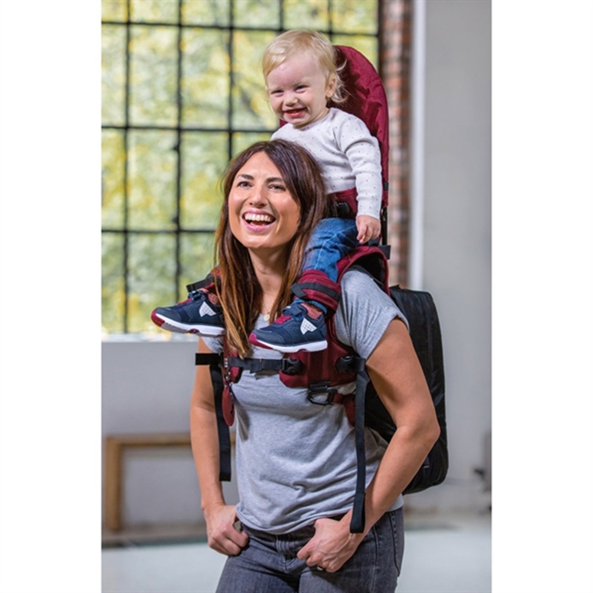 MiniMeis Backpack Burgundy