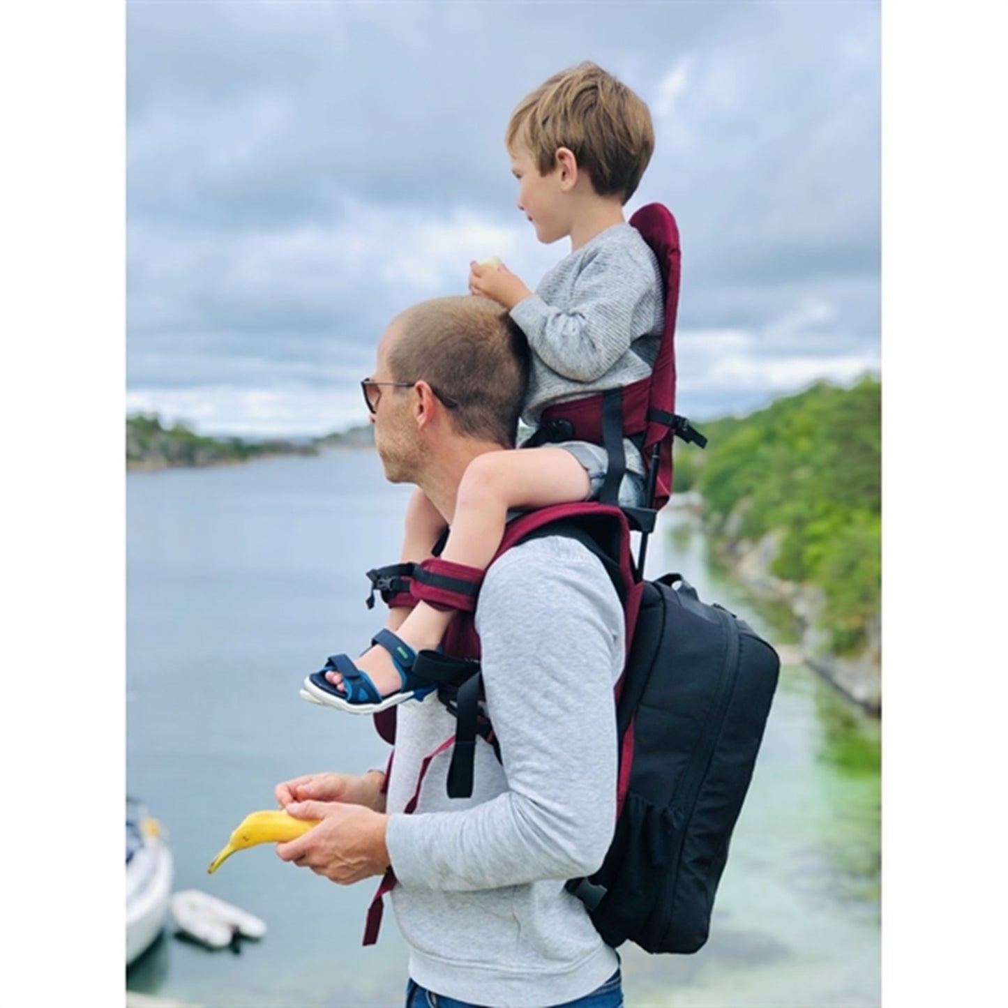 MiniMeis Backpack Burgundy