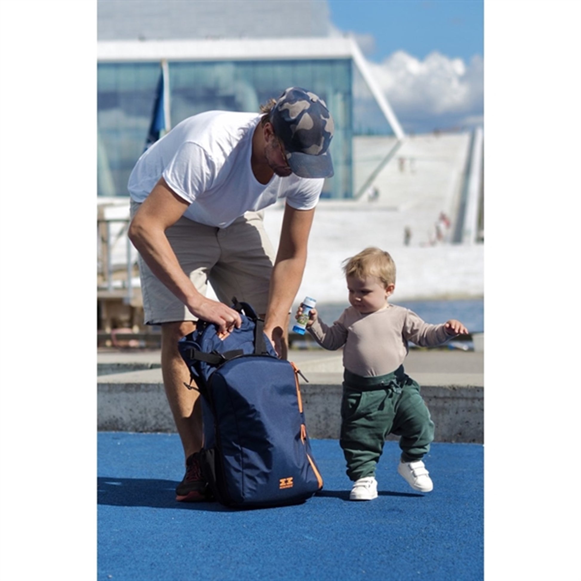 MiniMeis Backpack Navy Blue