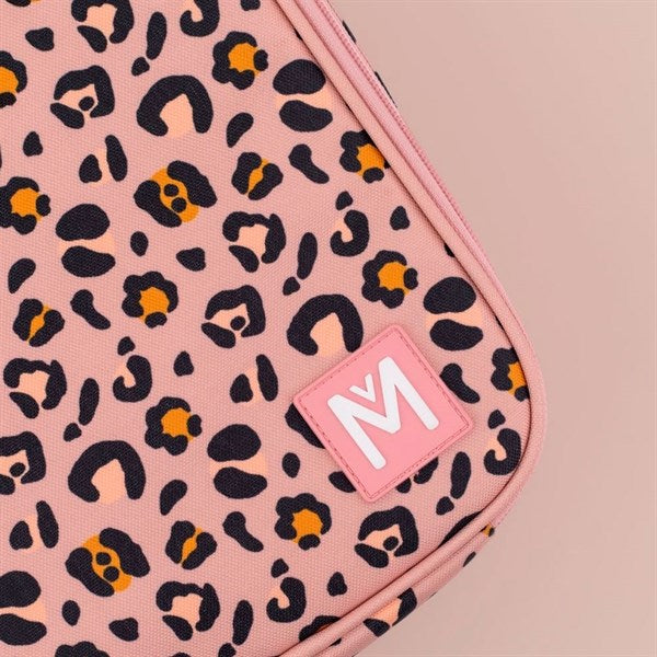 MontiiCo Lunch Bag Large Blossom Leopard