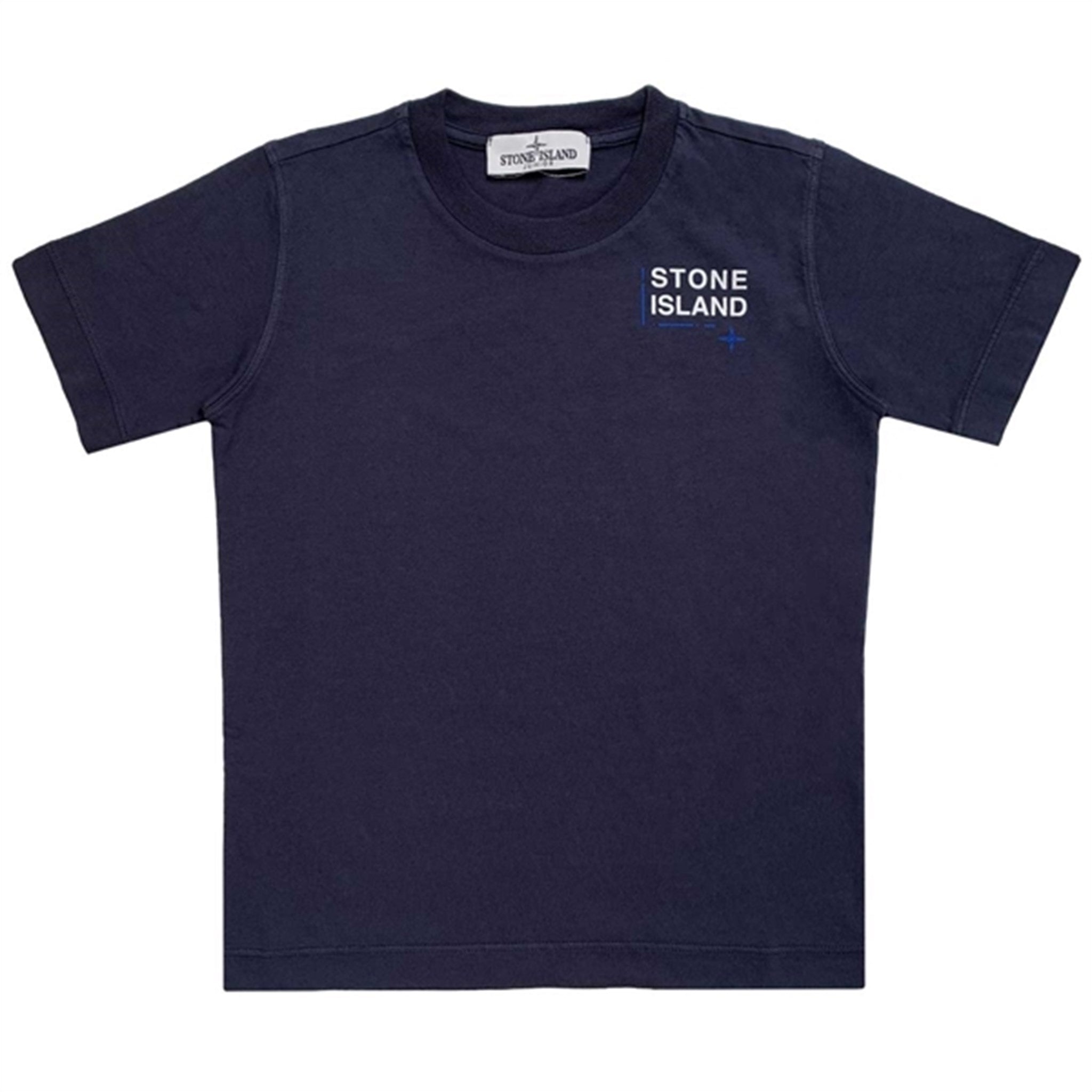 Stone Island Junior T-shirt Print Navy