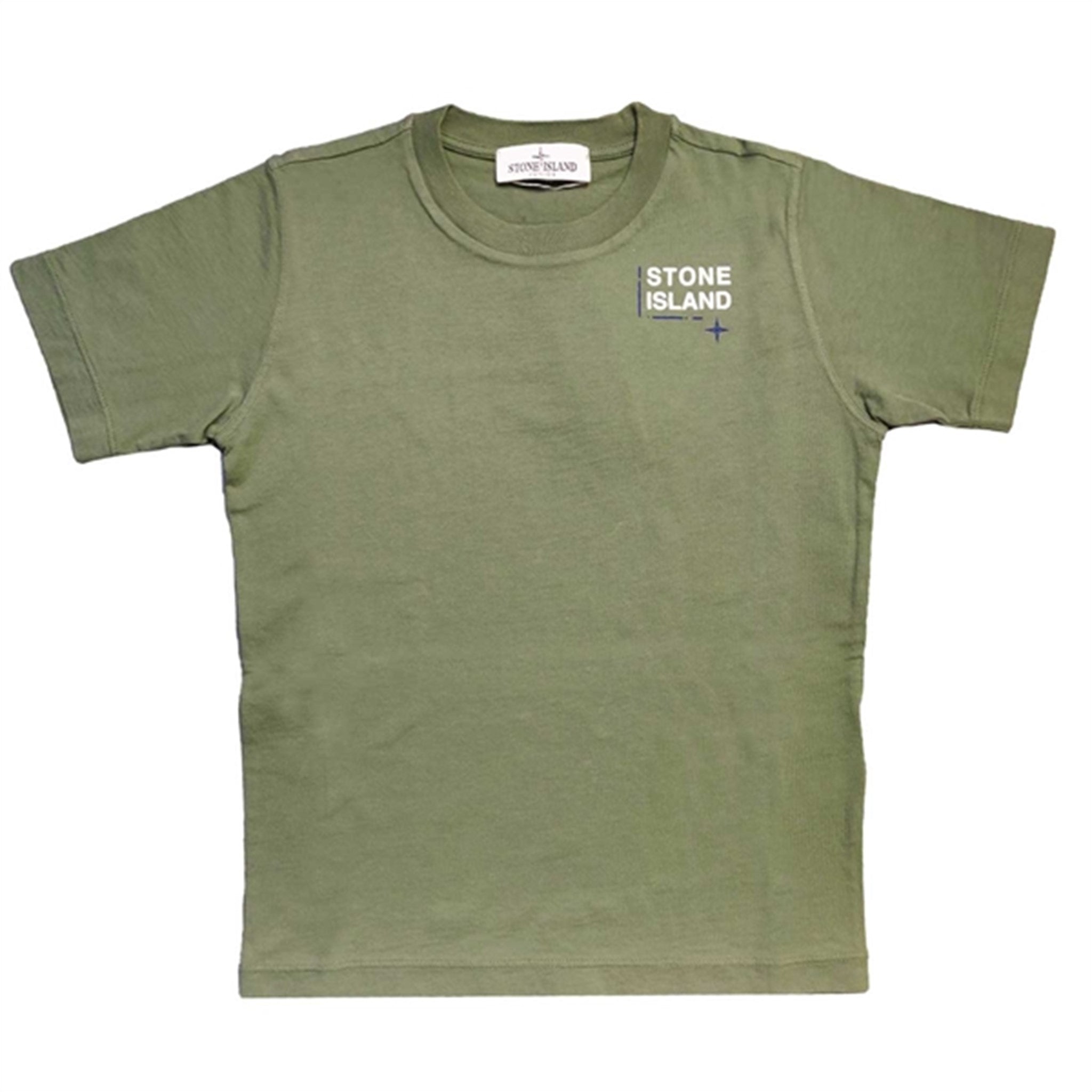 Stone Island Junior T-shirt Print Dusty Green