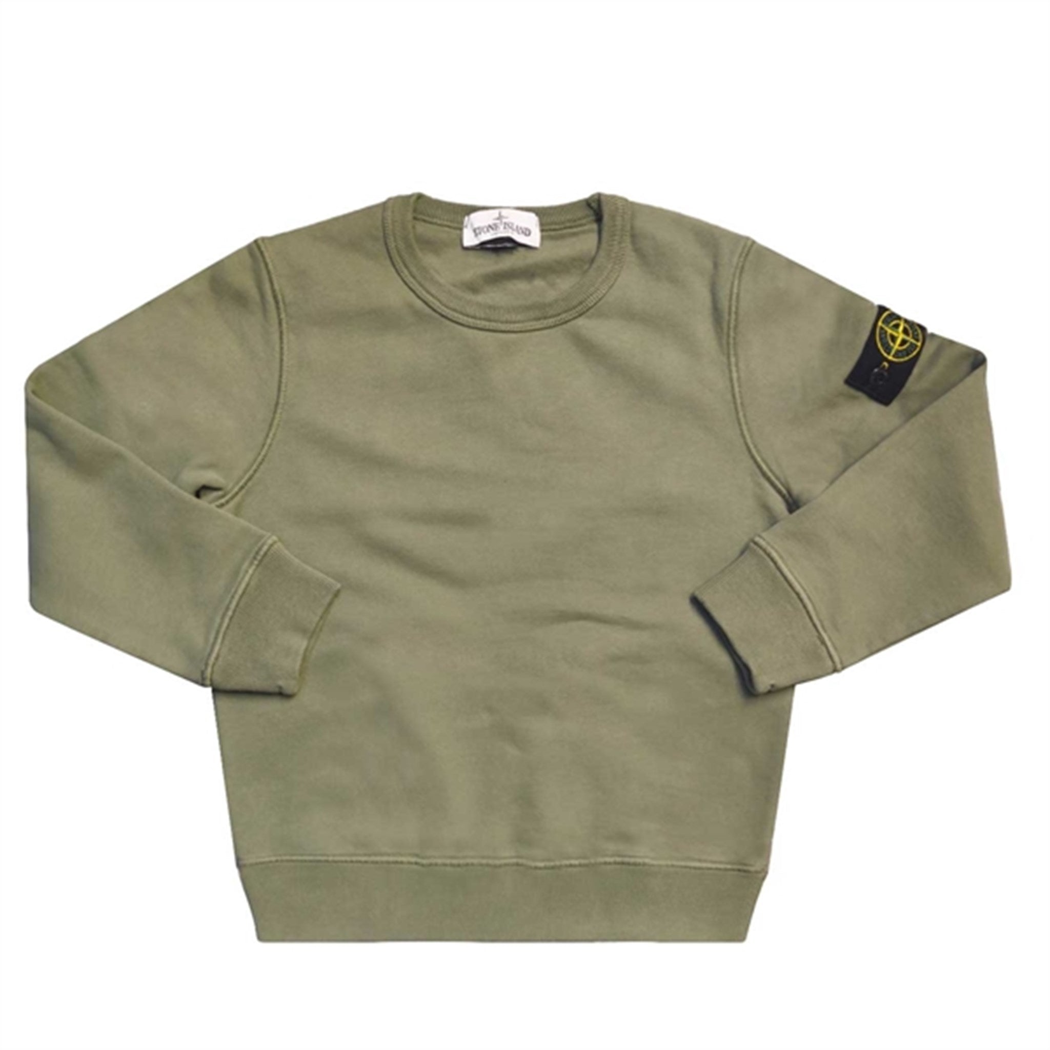 Stone Island Junior Sweatshirt Olive Green