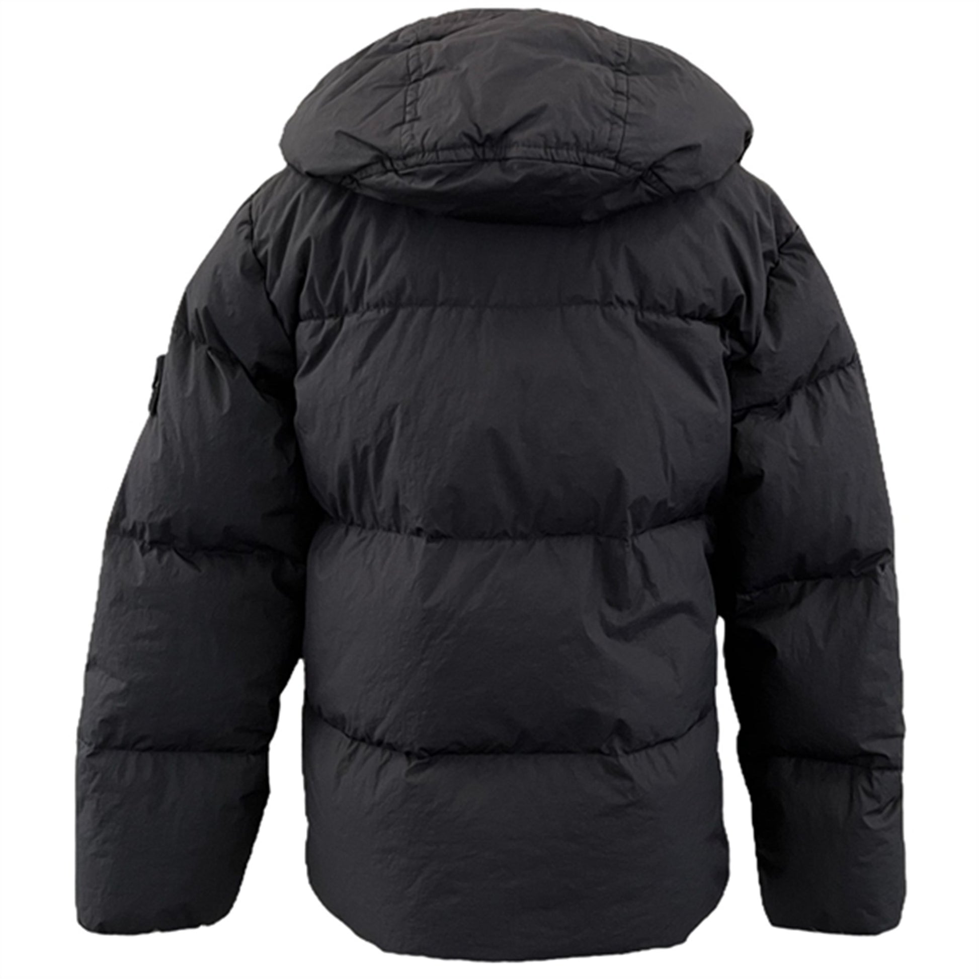 Stone Island Real Down Jacket Charcoal