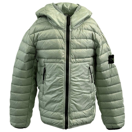 Stone Island Real Down Jacket Dust Grey