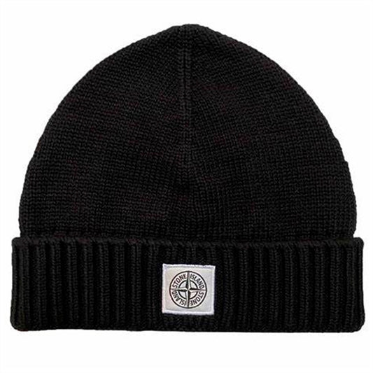 Stone Island Beanie Black