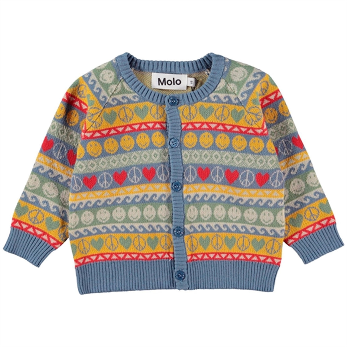 Molo Happy Pattern Brody Cardigan