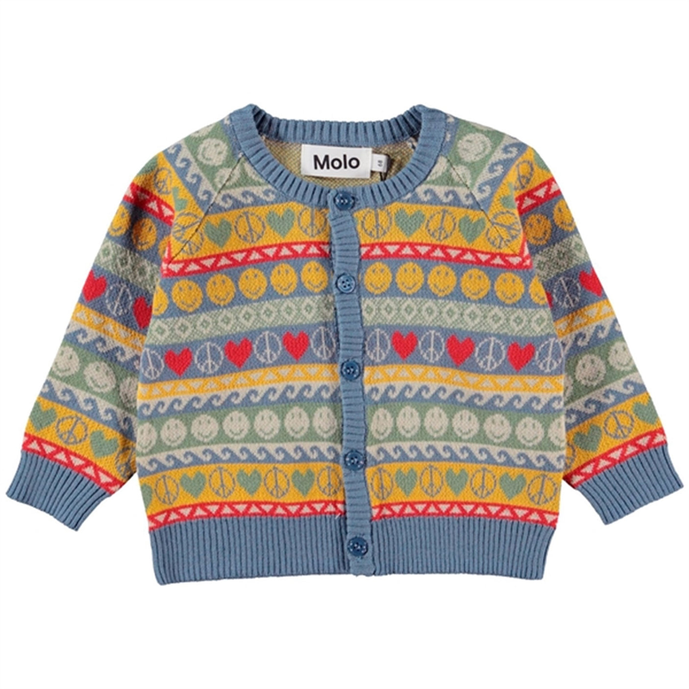 Molo Happy Pattern Brody Cardigan
