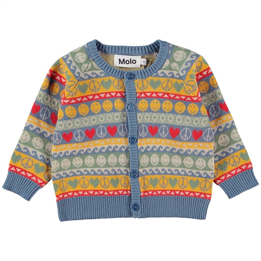 Molo Happy Pattern Brody Cardigan
