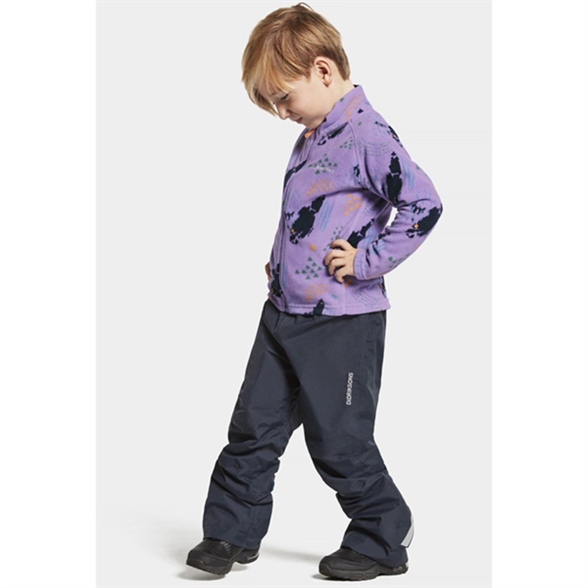 Didriksons Monte Grundsund Purple Fleece Jacket