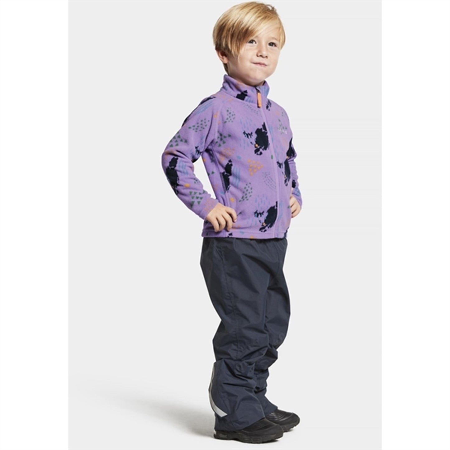 Didriksons Monte Grundsund Purple Fleece Jacket