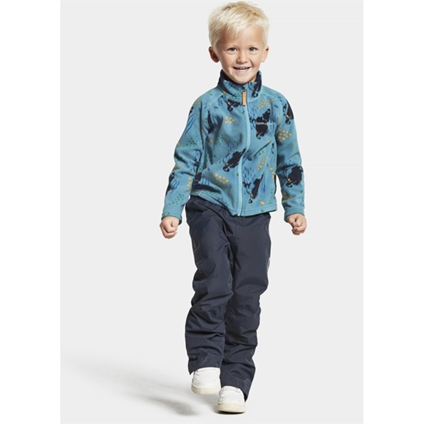 Didriksons Monte Grundsund Blue Fleece Jacket