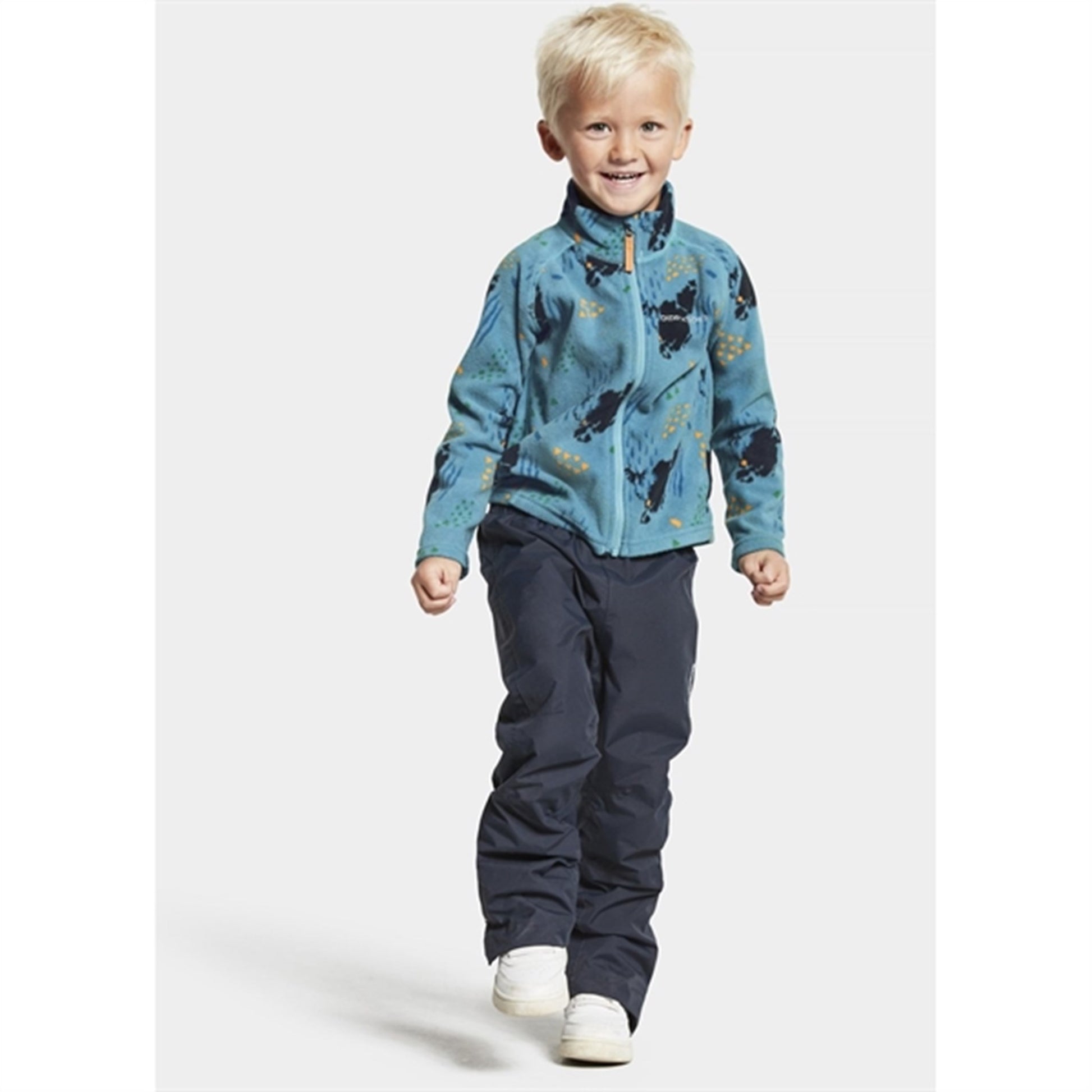 Didriksons Monte Grundsund Blue Fleece Jacket