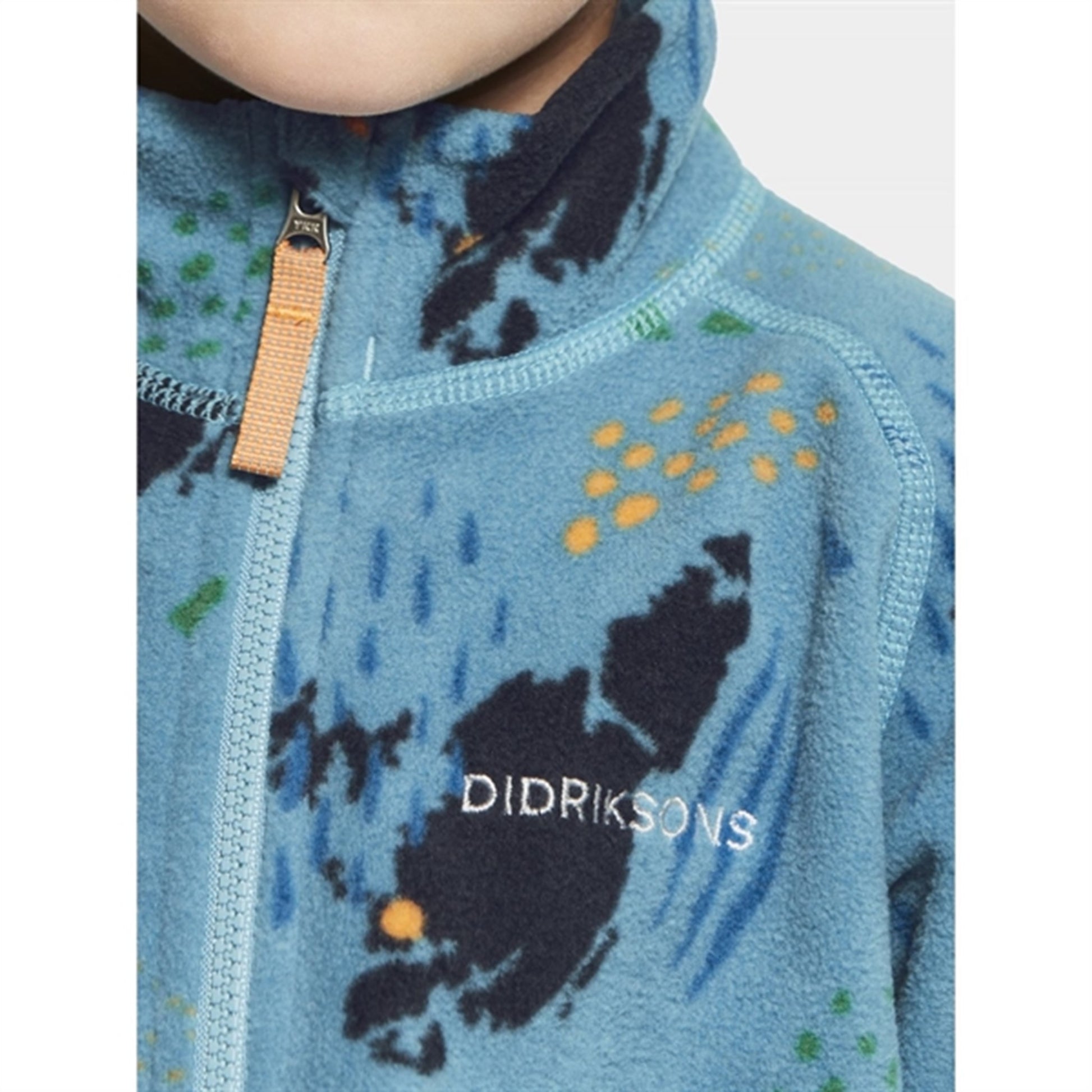 Didriksons Monte Grundsund Blue Fleece Jacket