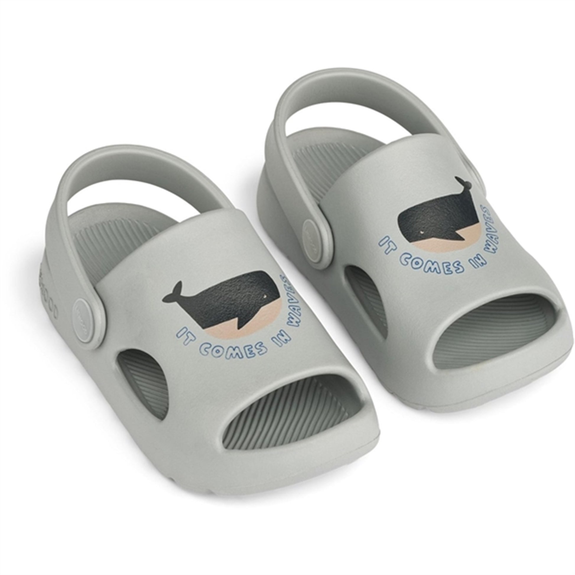 Liewood Morris Sandals Whales Cloud Blue