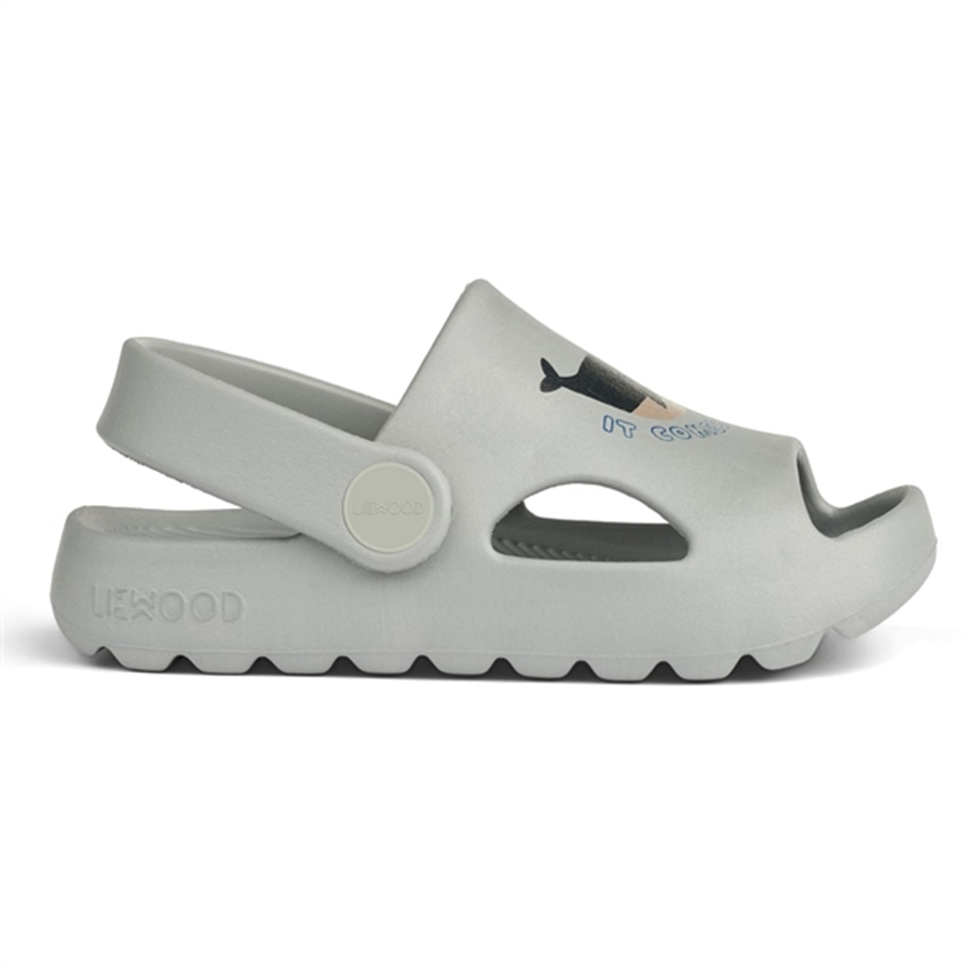 Liewood Morris Sandals Whales Cloud Blue