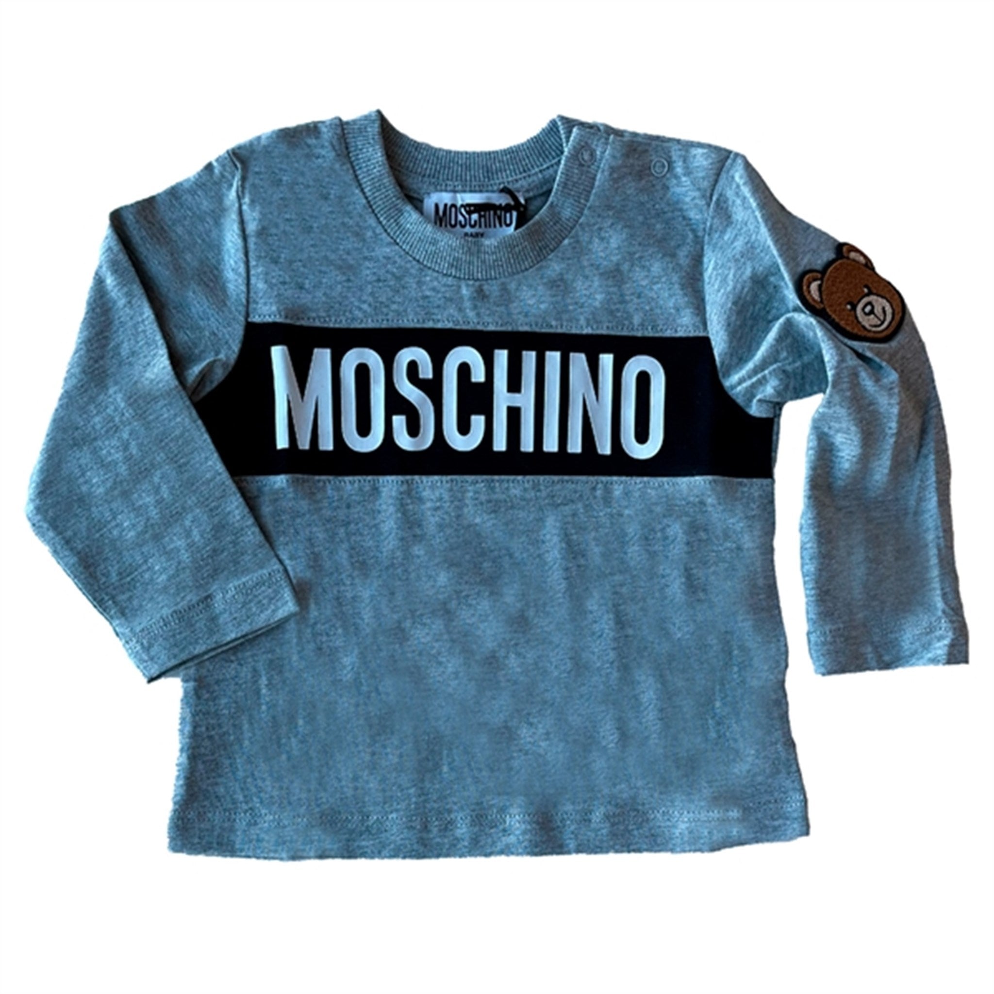 Moschino Melange Grey Blouse