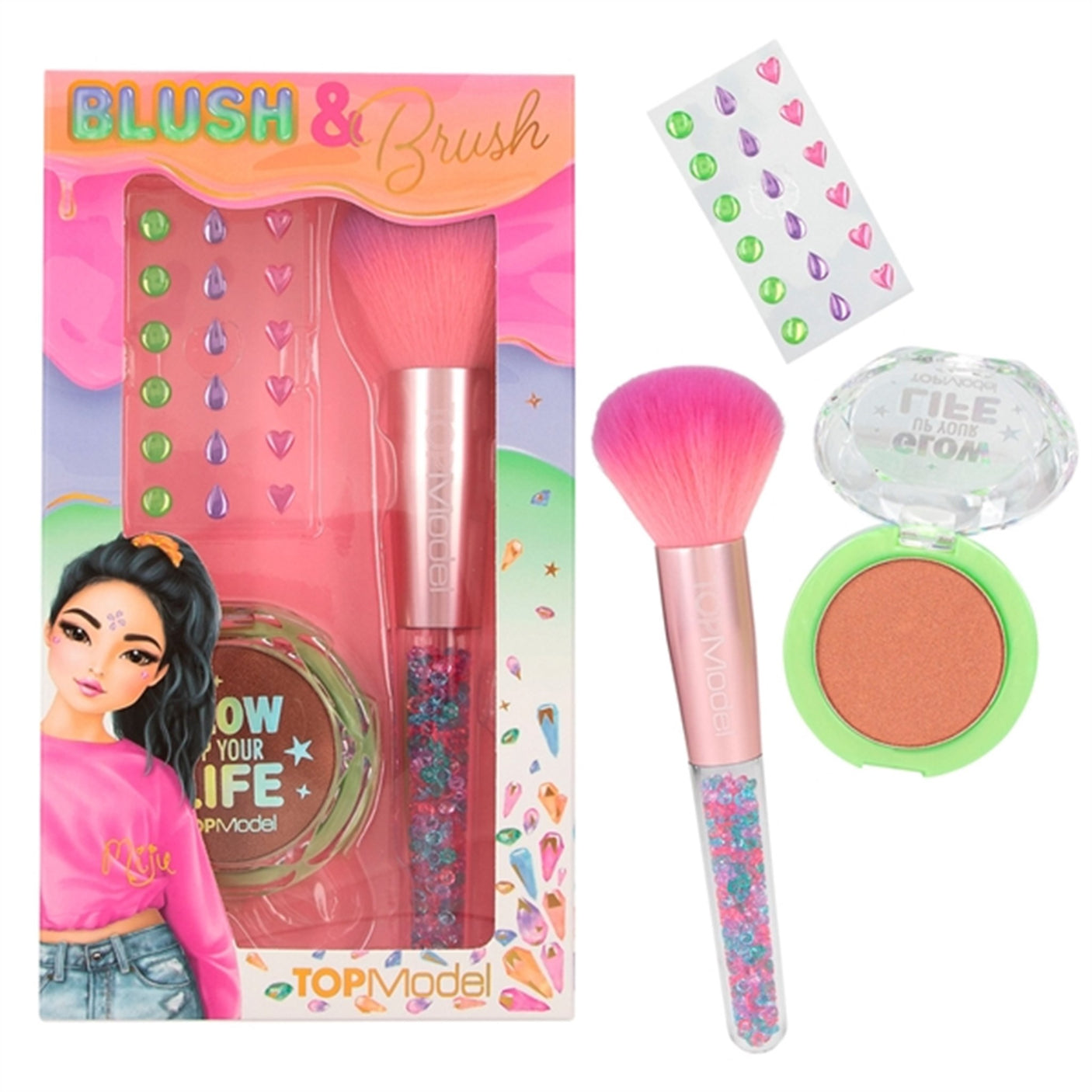 TOPModel Beauty and Me Blush & Brush Set