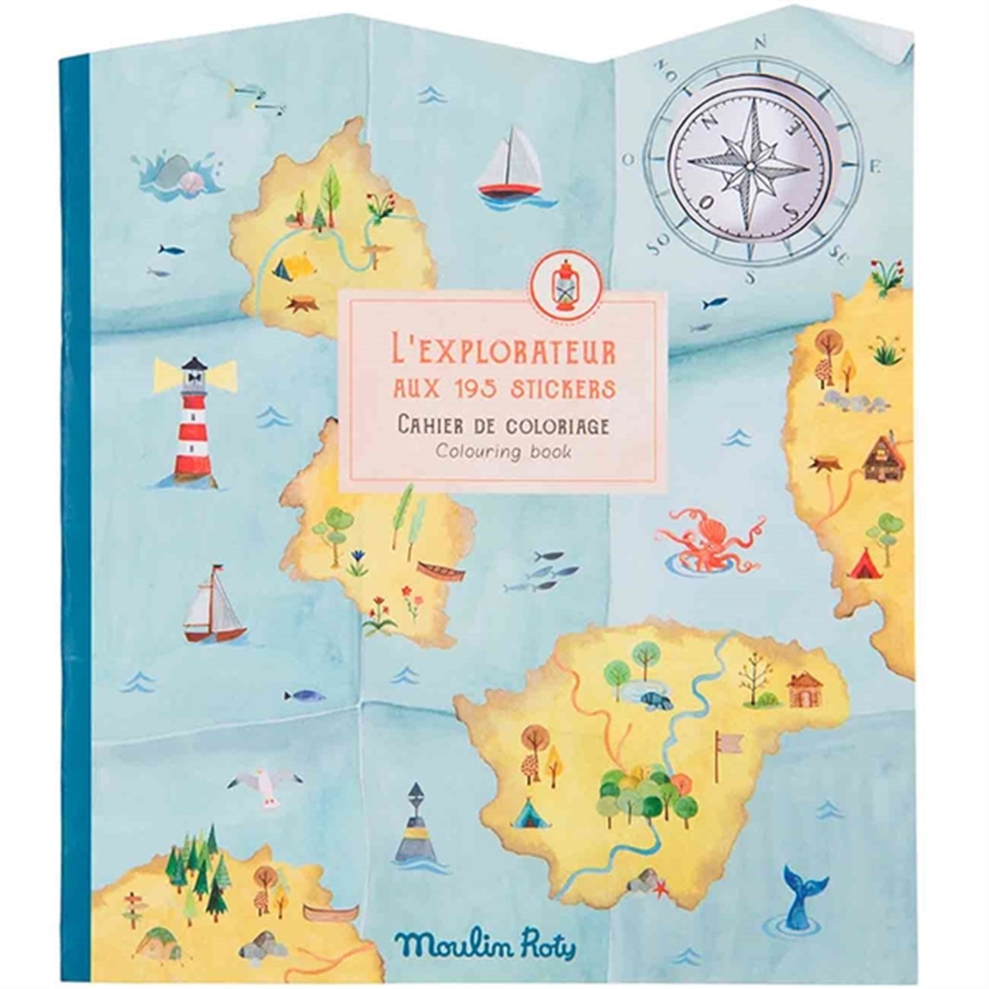 Moulin Roty Colouring Book