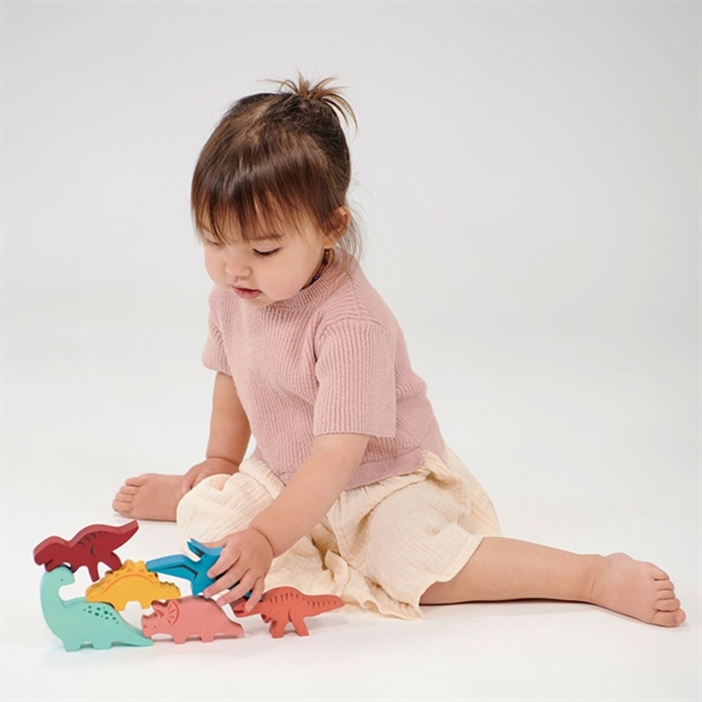 Mentari Stacking Game Dinosaurs