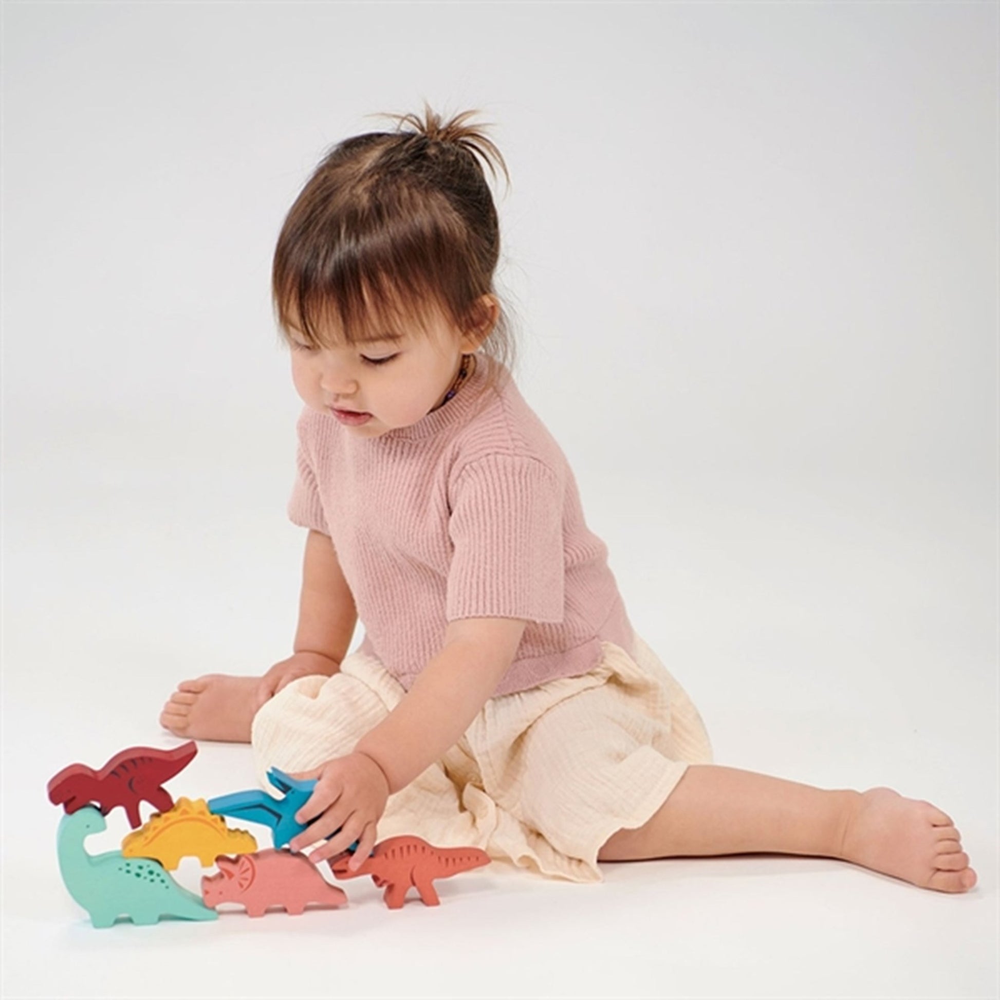 Mentari Stacking Game Dinosaurs