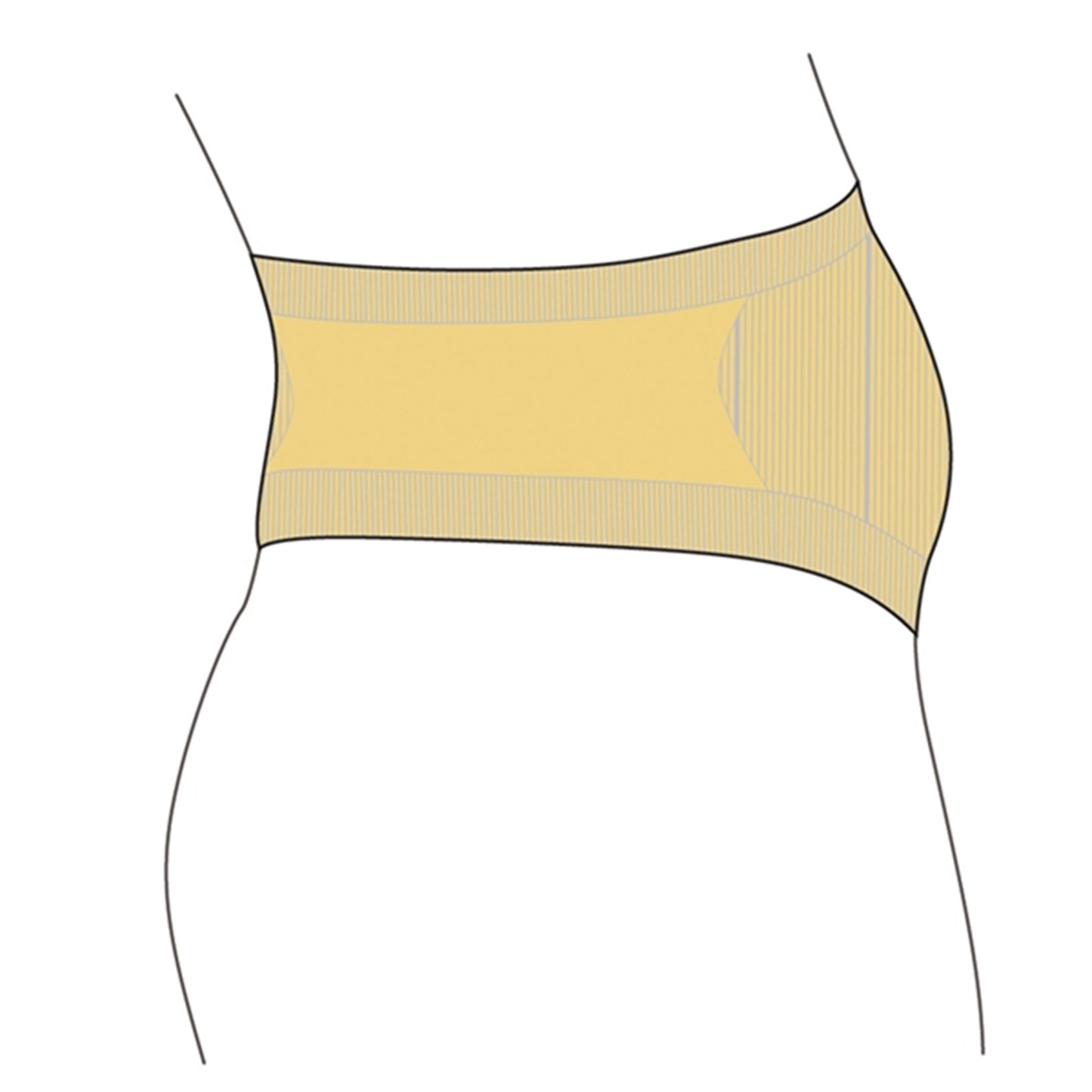 Carriwell Maternity Support Band White