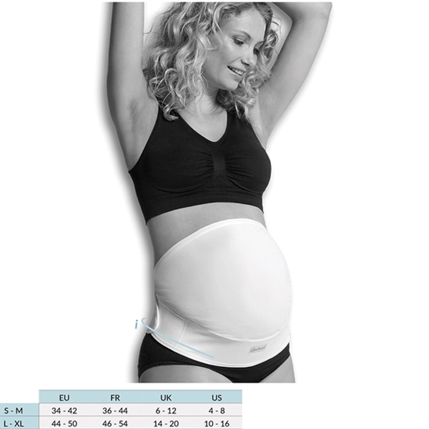 Carriwell Adjustable Support Belt White